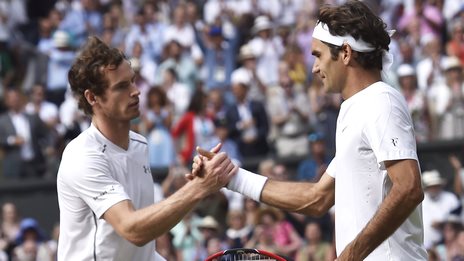 Superb Federer ends Murray hopes