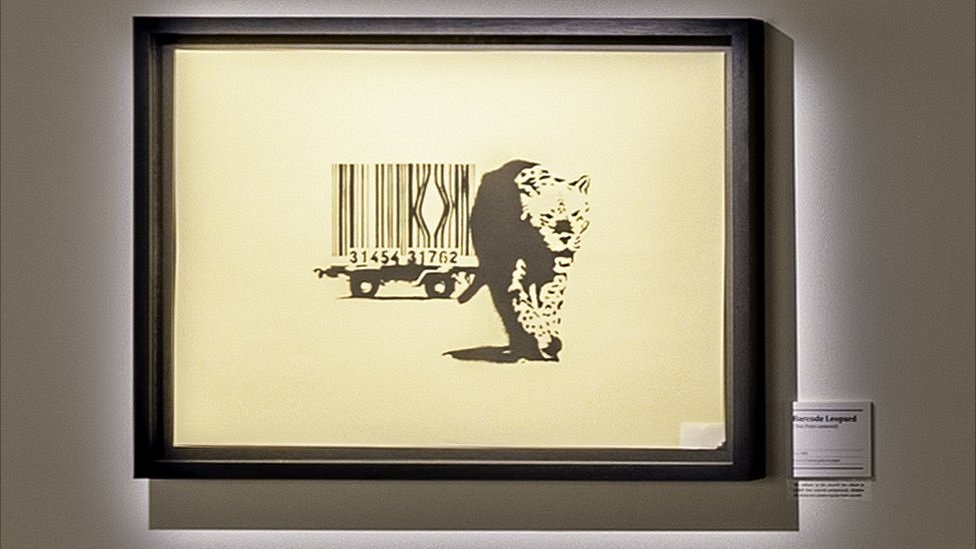 絵画 Banksy exhibition card s-l400.jpg