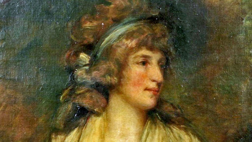 Retrato de María Fitzherbert.