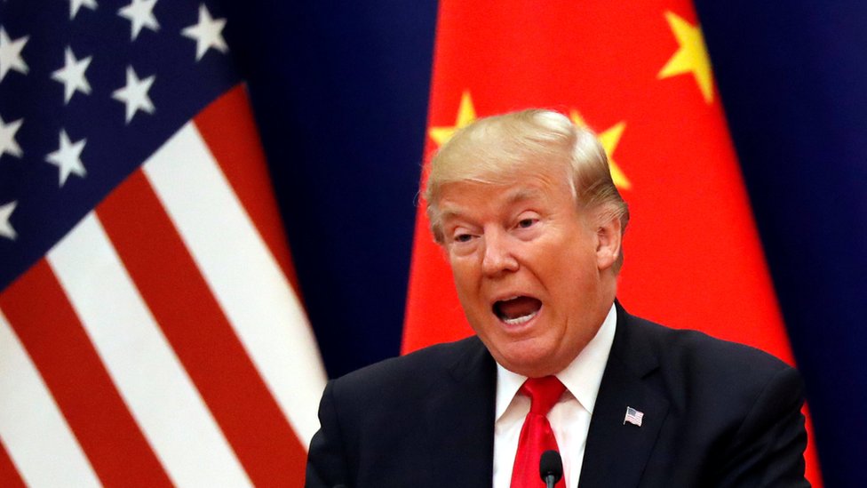 特朗普稱貿易逆差上不怪中國。