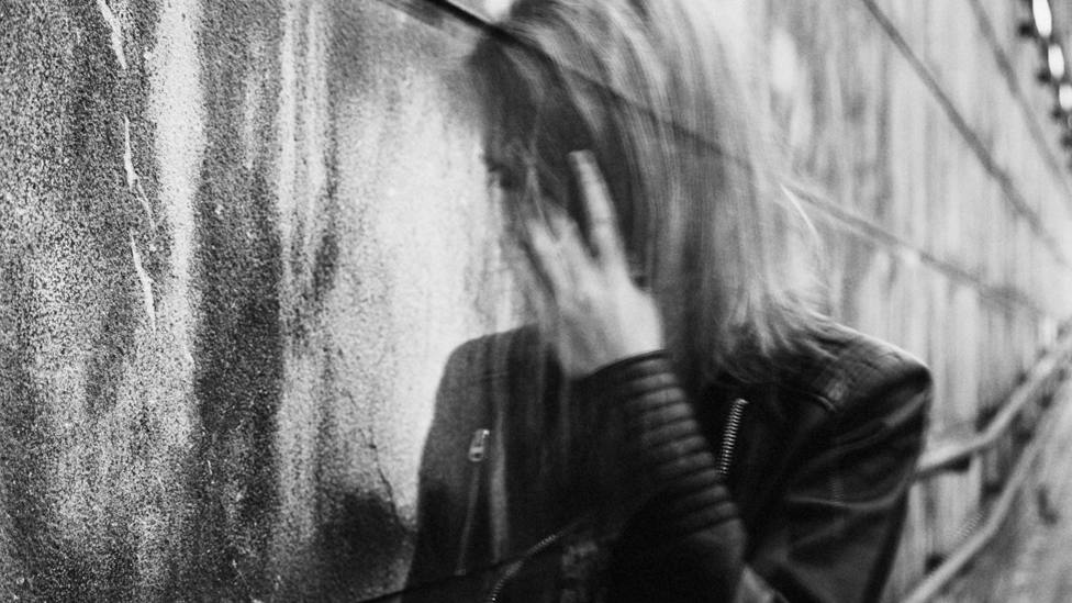 Unhappy woman