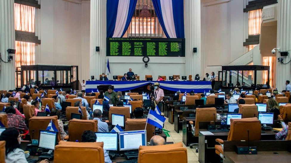 El parlamento nicaragüense