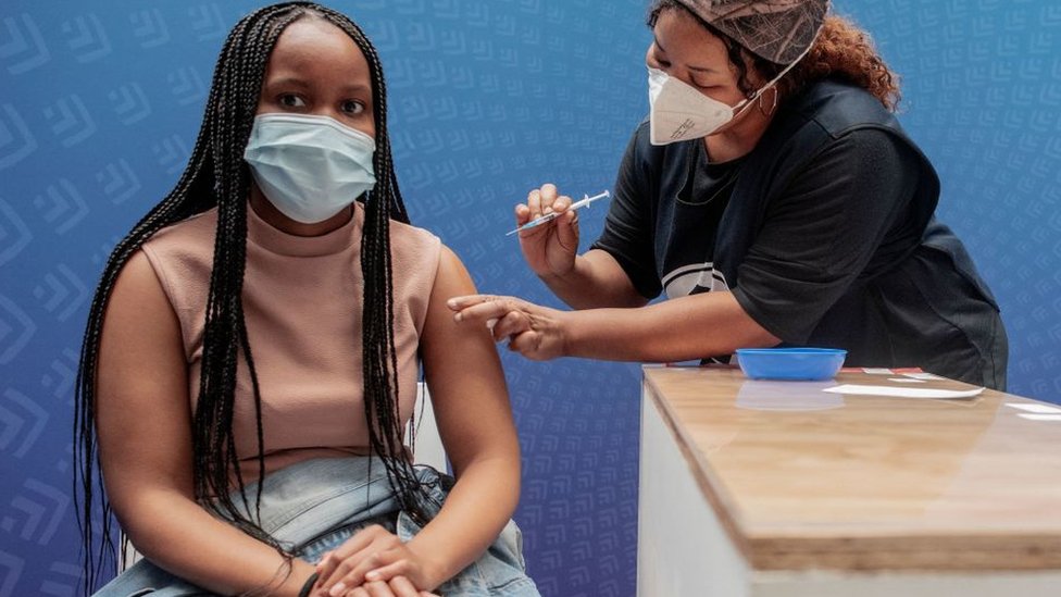 Vacuna en Sudáfrica
