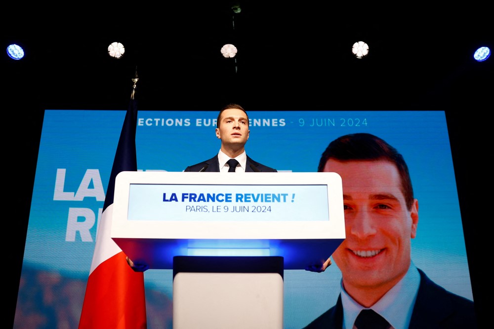 francuska, izbori za evropski parlament, Nacionalno okupljanje, Žordan Bardela