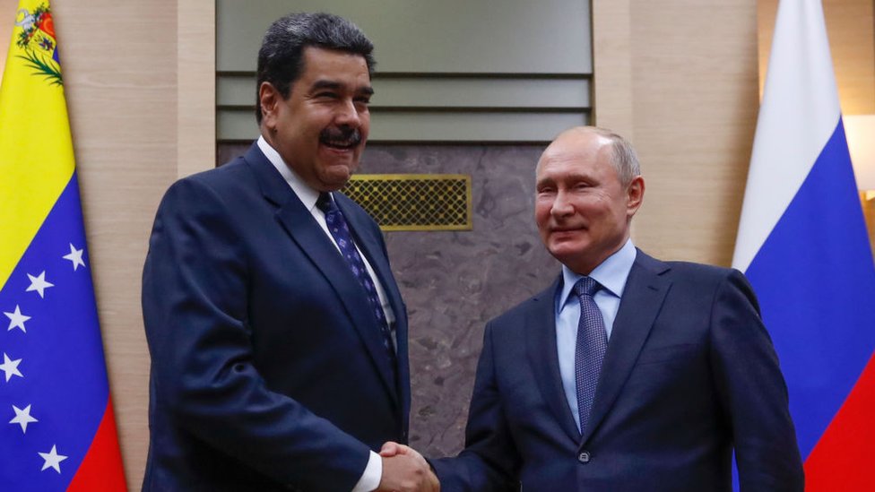 Nicolás Maduro y Vladimir Putin.