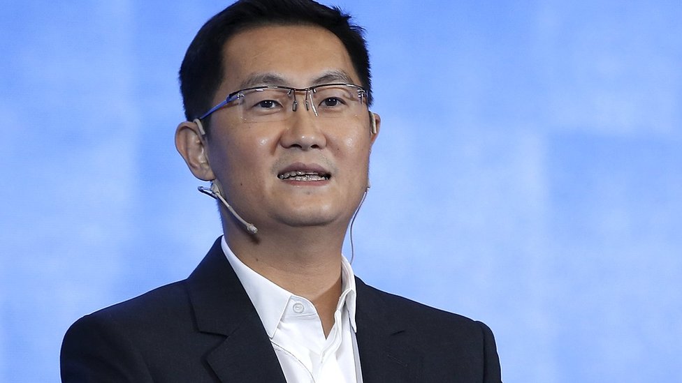 Tencent chief 'richer than Google founders' - BBC News