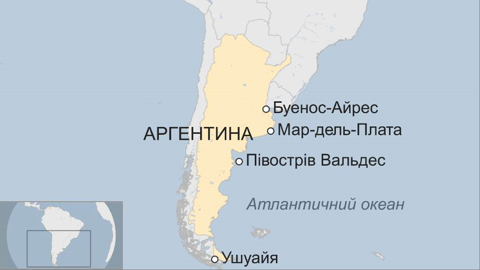 Мапа Аргентини