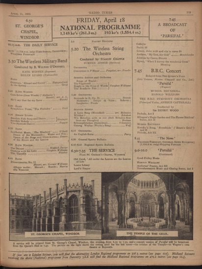 Programa del 18 de abril de 1930