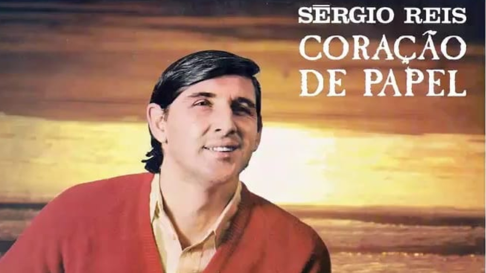 Capa do álbum Coração de Papel, de Sérgio Reis