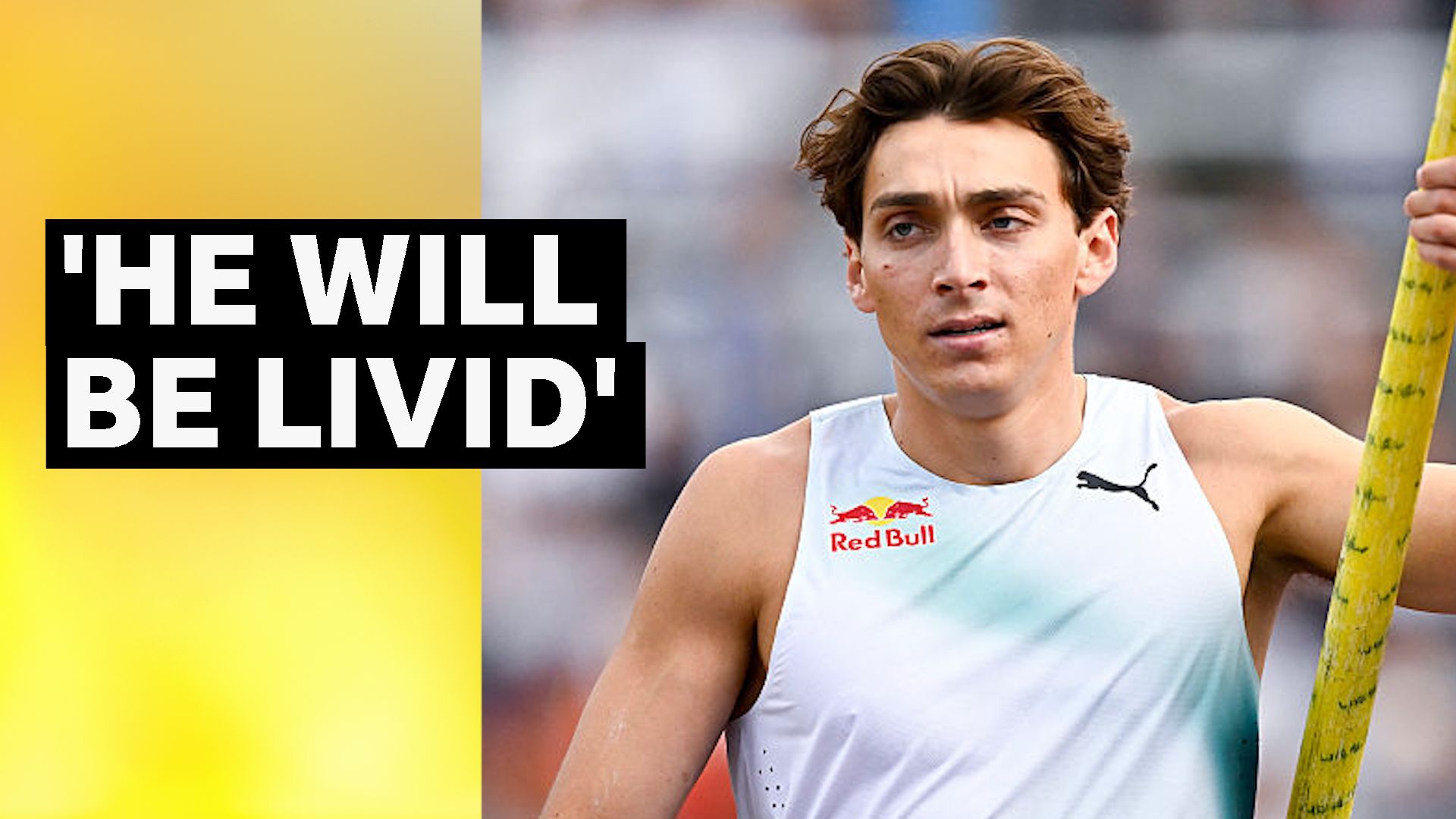 Duplantis is beaten in the Diamond League for the first time in three years