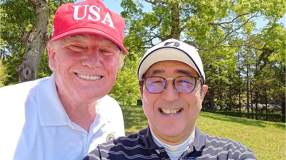 Trump dan Abe