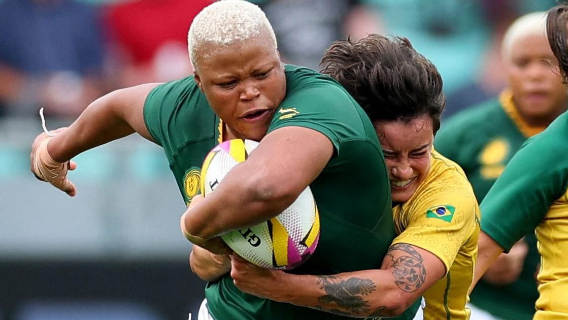 Women's Rugby World Cup: South Africa number eight Aseza Hele on