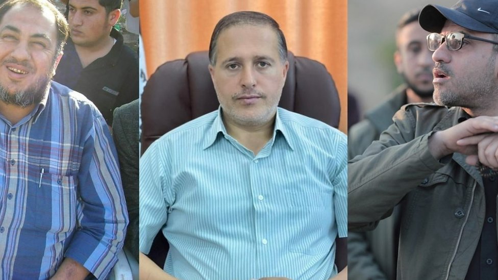 قادة الجهاد الثلاثة الذين اغتالتهم إسرائيل في بداية الهجوم على غزة