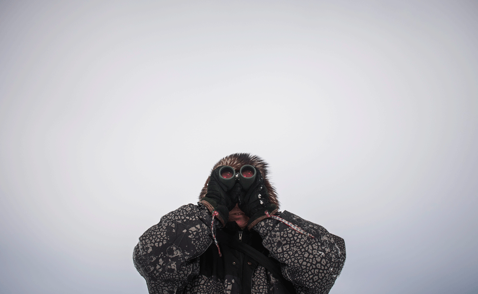 El clima es extremo en esta región ártica y muchos sami están preocupados por los efectos del cambio climático. Finnmark, Noruega