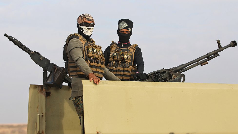 Estados Unidos percibe como una amenaza a los grupos paramilitares chiitas proiraníes que operan en Irak.