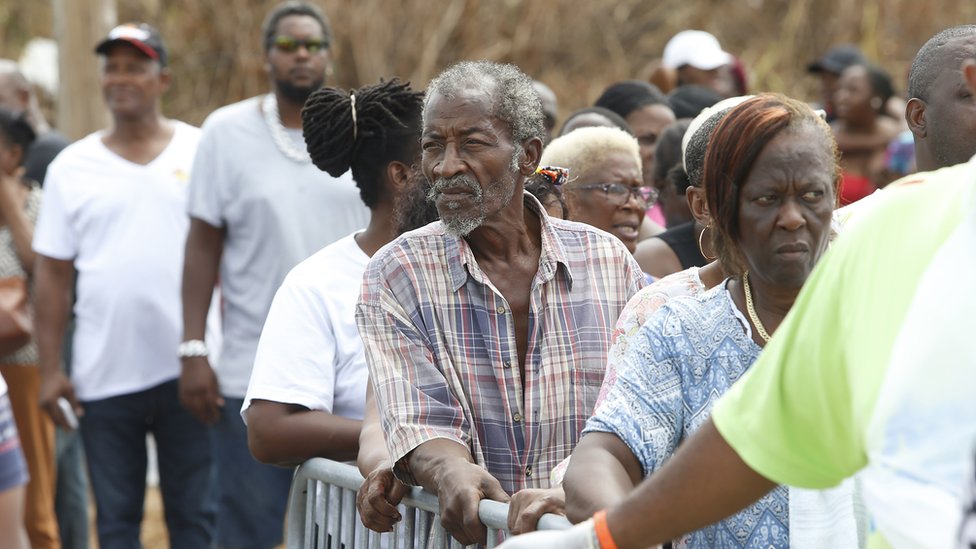 Personas en Bahamas