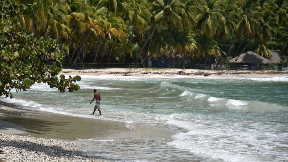 playa en haití