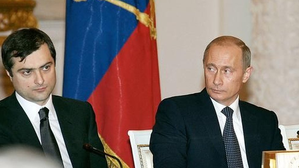 Surkov i Putin 2006.
