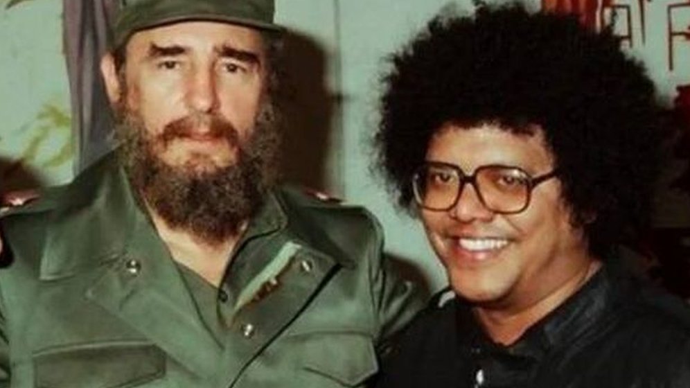 Pablo milanés y Fidel Castro