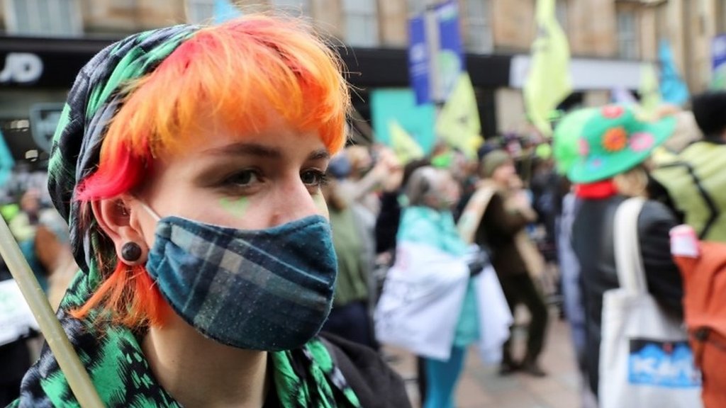 COP26: How protesters prepared for the Glasgow climate change summit