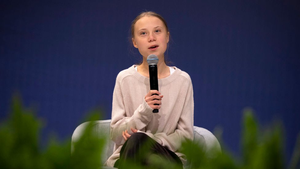 Greta Thunberg en la COP25.