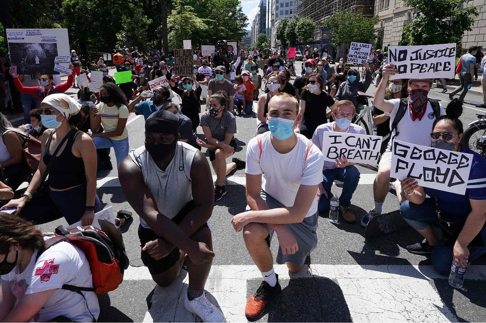 Protest in Washington DC