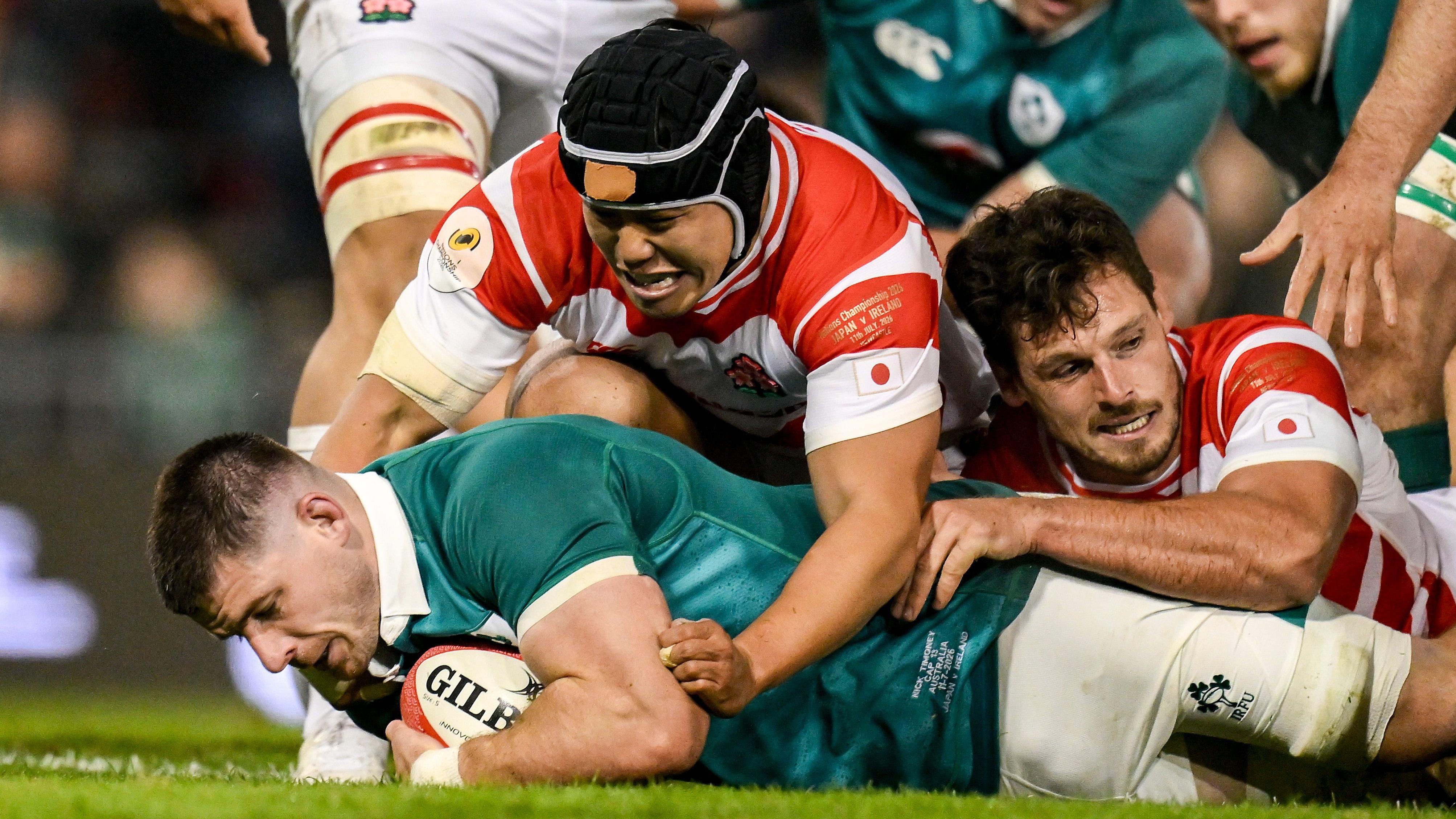 Ireland Secure Bonus-Point Win Over Japan in Nations Championship Opener as Debutant Jansen Shines