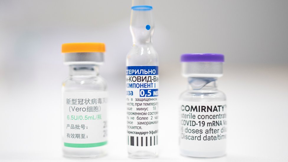 Sinopharm, Sputnik V ve Pfizer/BioNTech aşıları