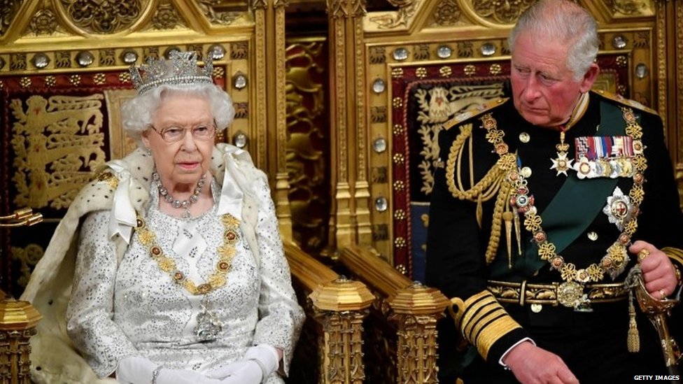 The Queen and the Prince of Wales