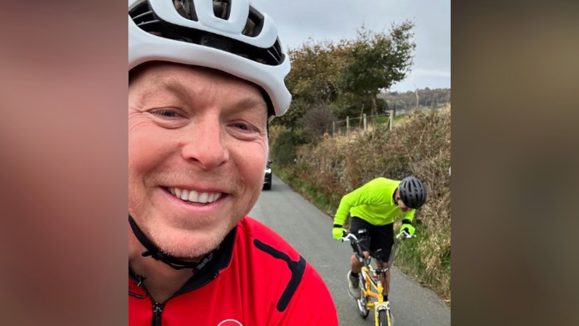 Paddy McGuinness: Chris Hoy cycle training pushed me to 'absolute