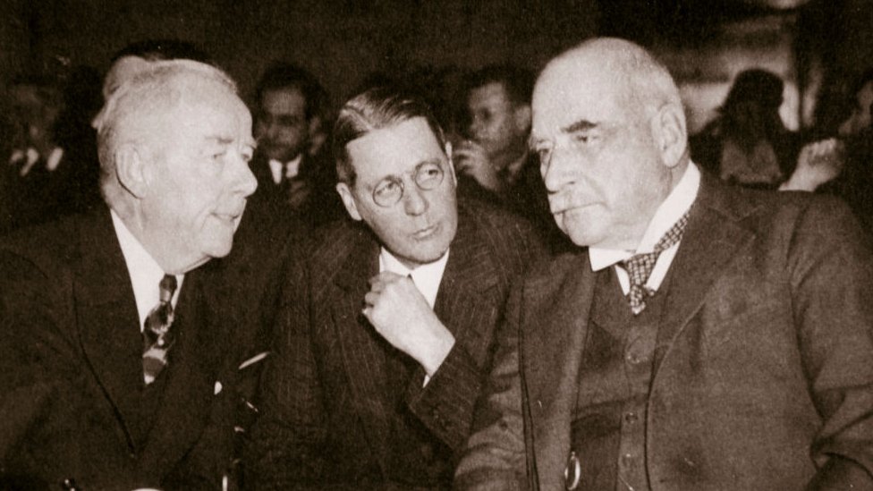 Thomas W. Lamont, George Whitney y JP Morgan