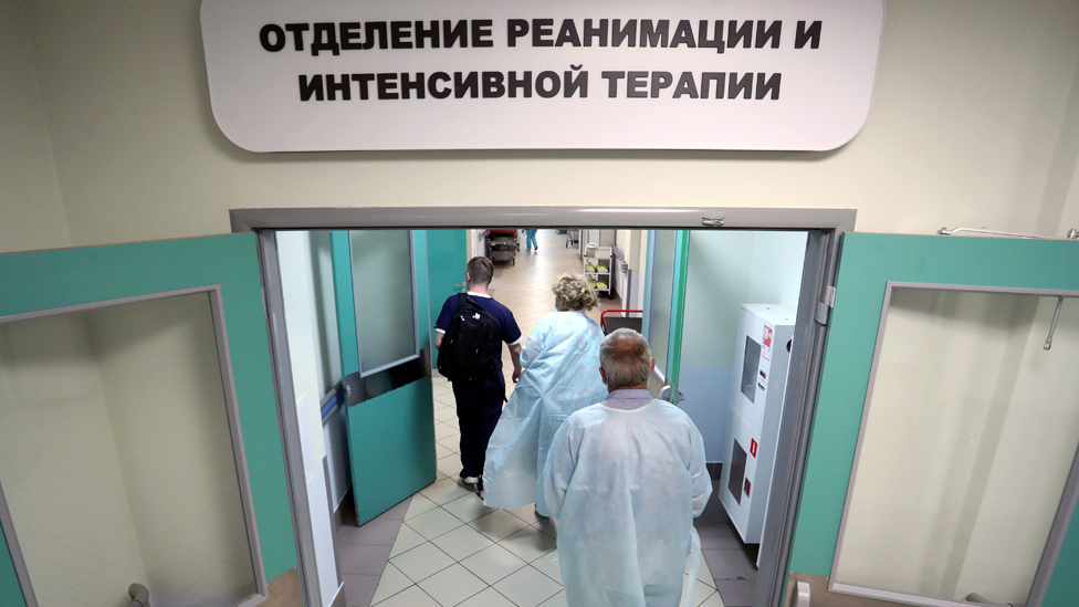 A Russian intensive care unit, 22 May 19 file pic