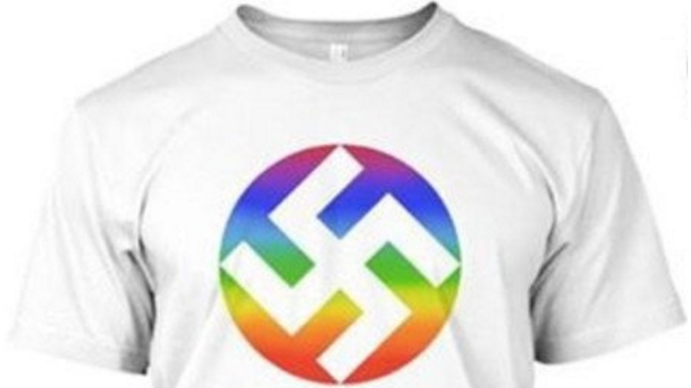 new gay flag nazi
