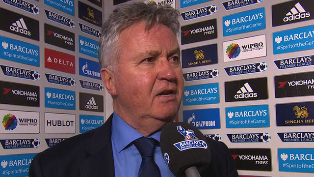 Chelsea interim manager Guus Hiddink