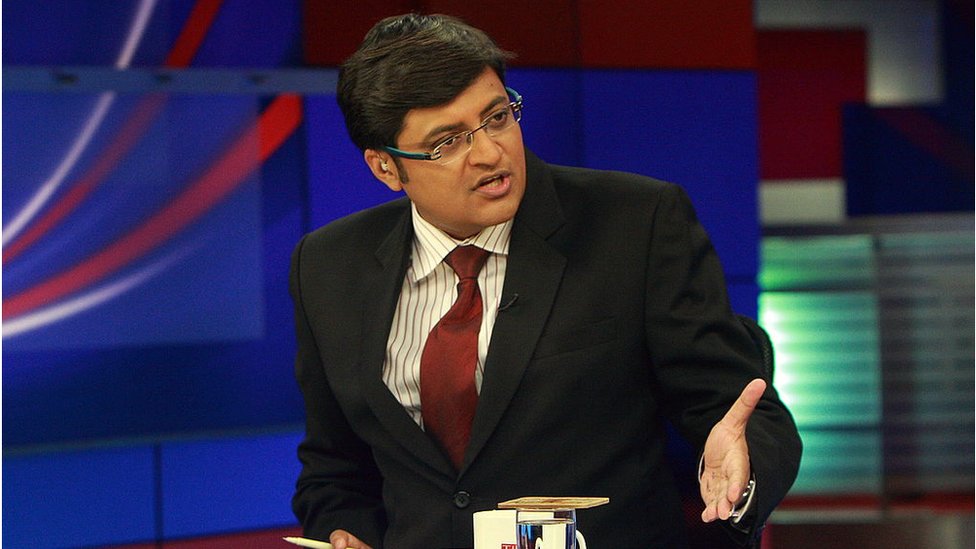Arnab Goswami: India's most loved and loathed TV anchor - BBC News