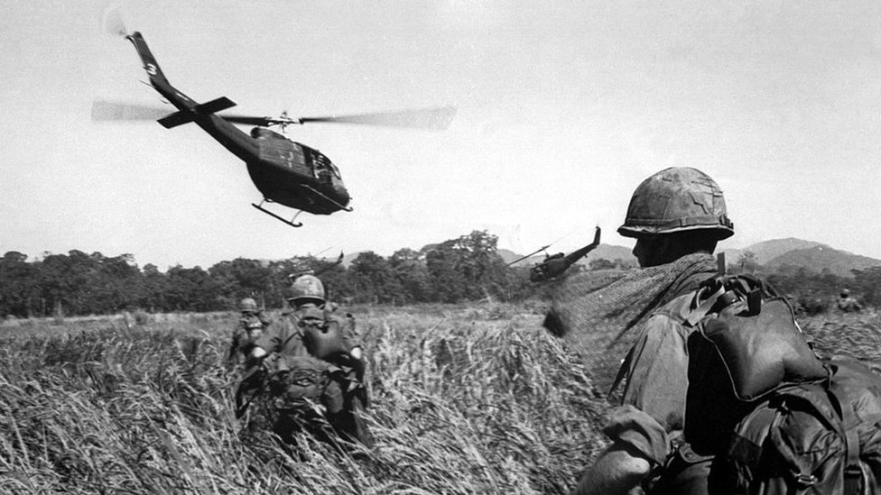 Guerra de Vietnam.
