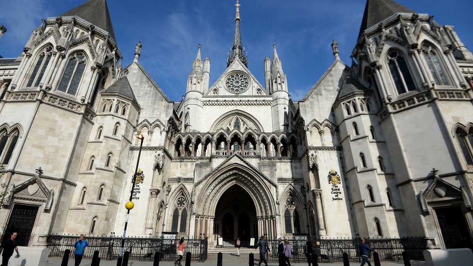 Королевские суды, в которых находятся Высокий суд и Апелляционный суд Англии