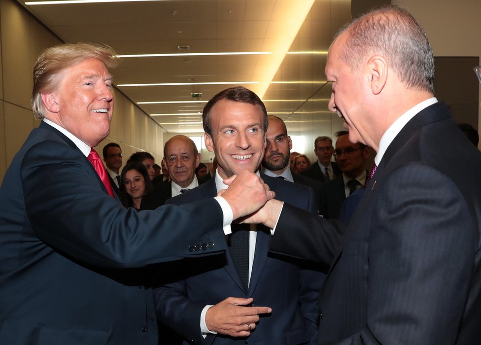 Trump, Macron ve Erdoğan