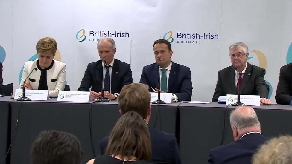 Заседание Британского ирландского совета
