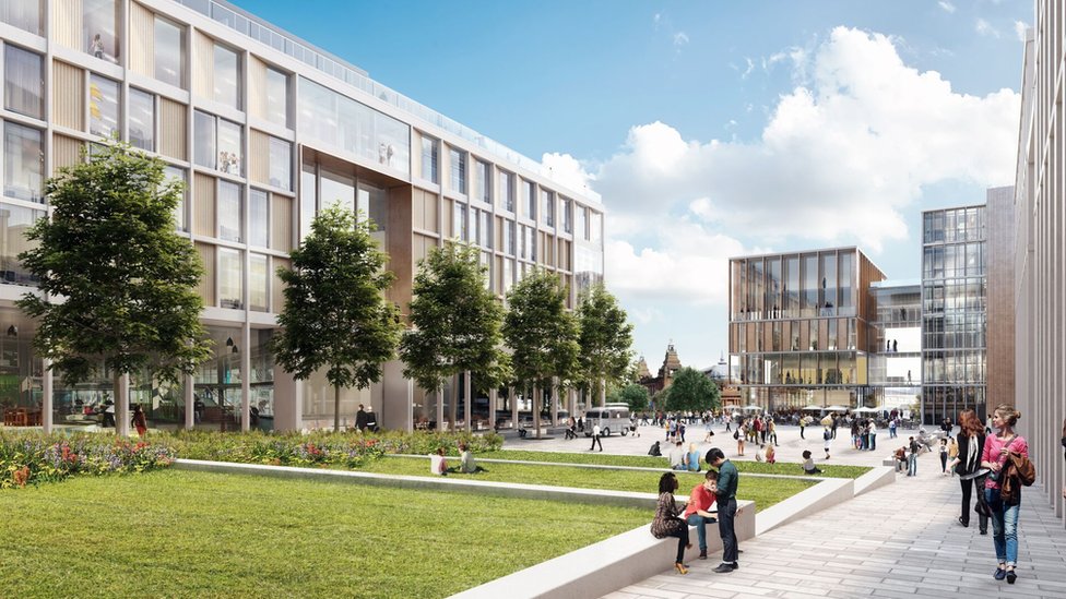 Планы западного госпиталя Университета Глазго
