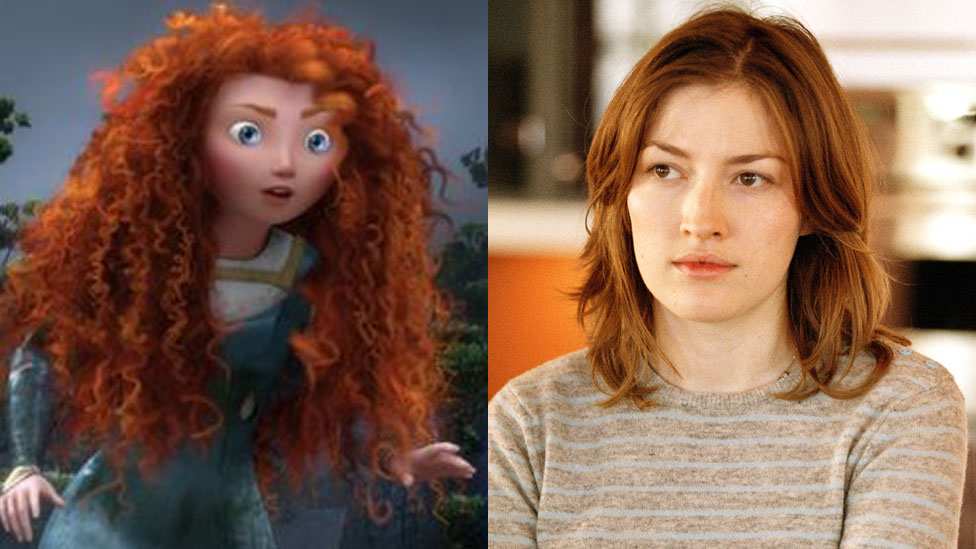 Kelly Macdonald's Merida threatens to 'break the internet' - BBC News