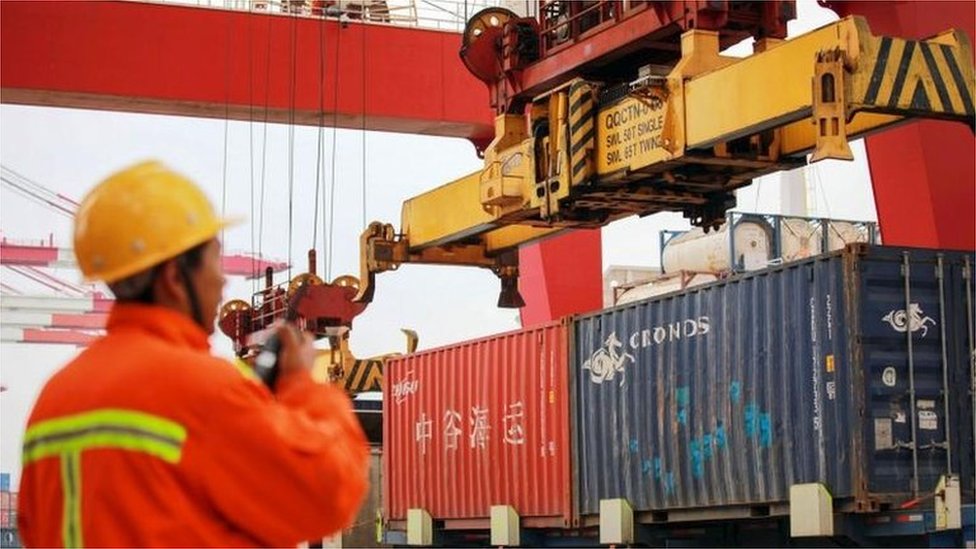 Китайский контейнерный порт