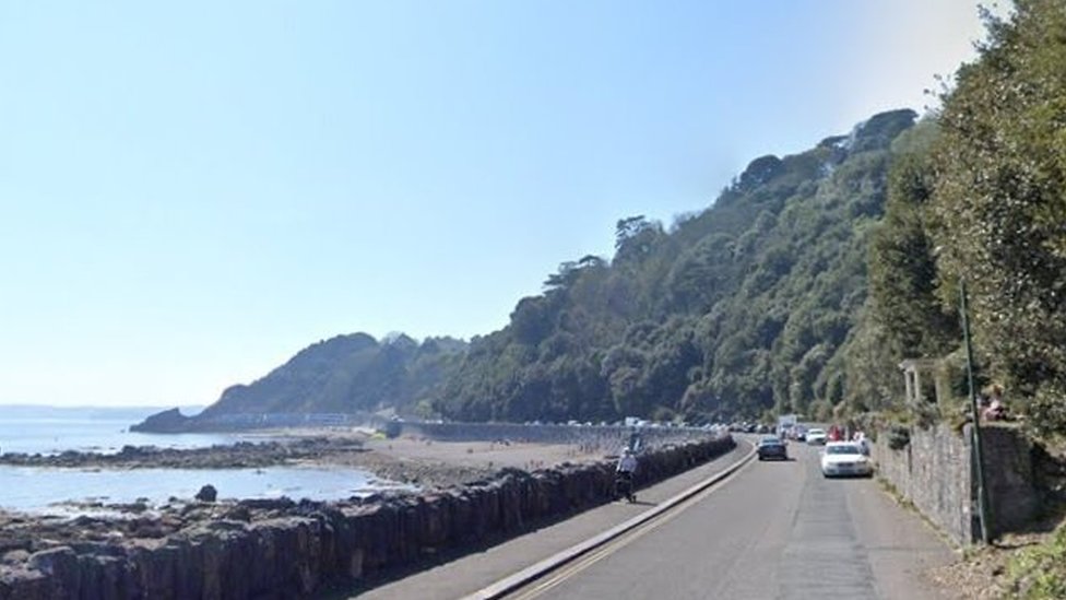 Torbay seafront road shut as contractors correct mistakes BBC News