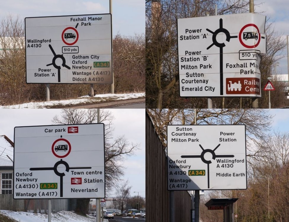 Misteriozni znaci, rad istog umetnika