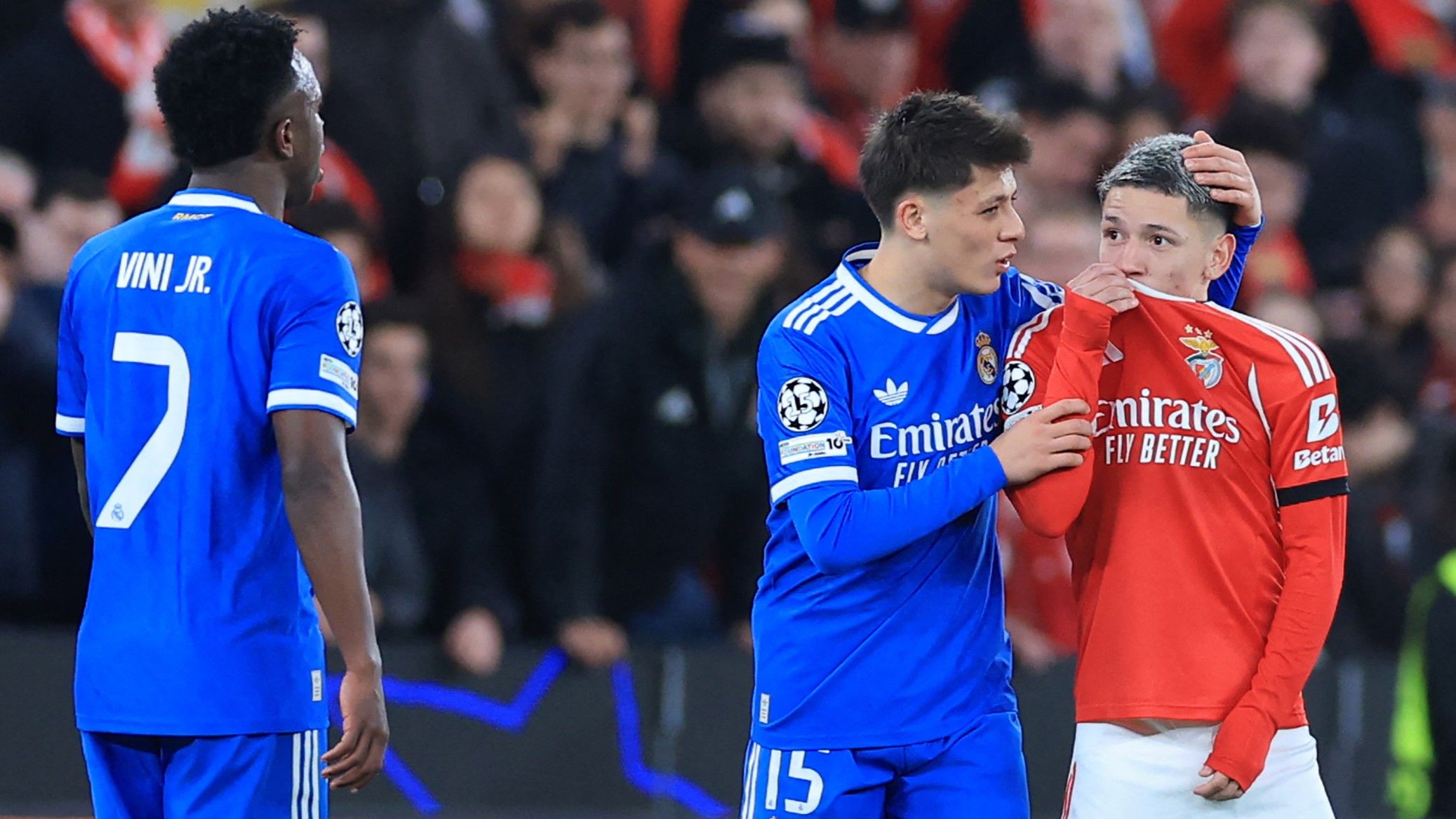 Vinicius Junior: Benfica claim 'defamation campaign' against Gianluca Prestianni after racism allegation - BBC Sport
