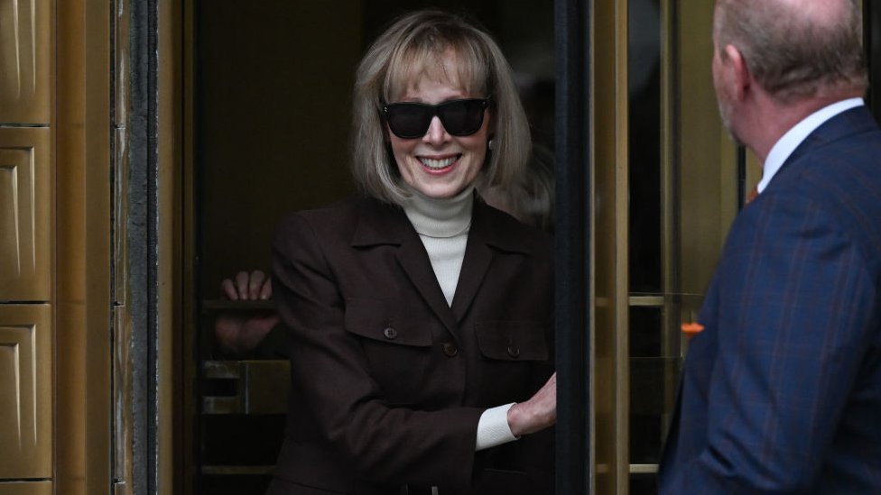 E Jean Carroll: Jury finds Trump sexually abused writer in NY department store