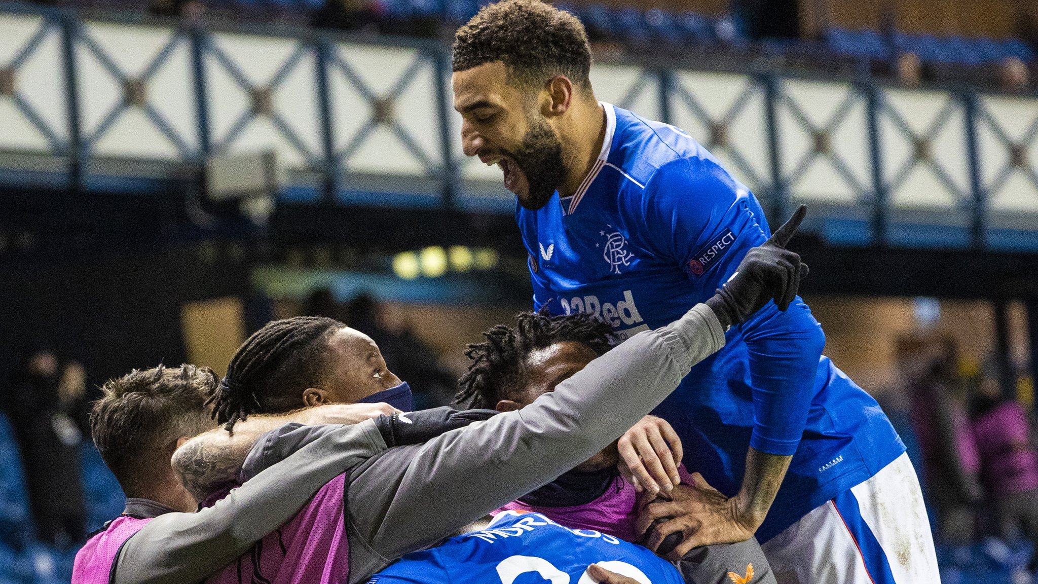 Rangers 3-2 Standard Liege: Steven Gerrard's side fight back twice to claim last-32 place