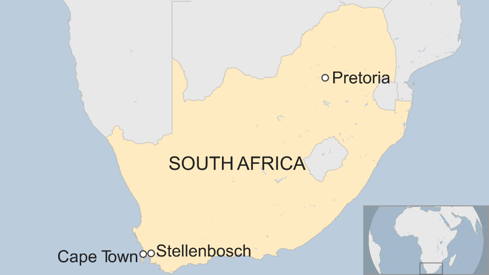 Карта Южной Африки