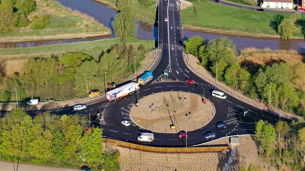 New 17m junction opens to improve A47 Guyhirn bottleneck