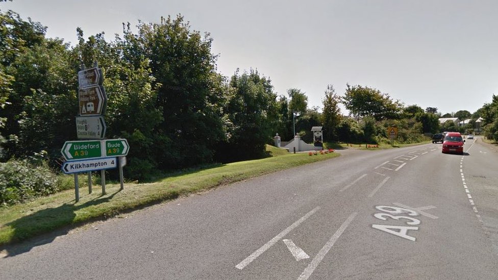 Man 60 dies in A39 two vehicle crash